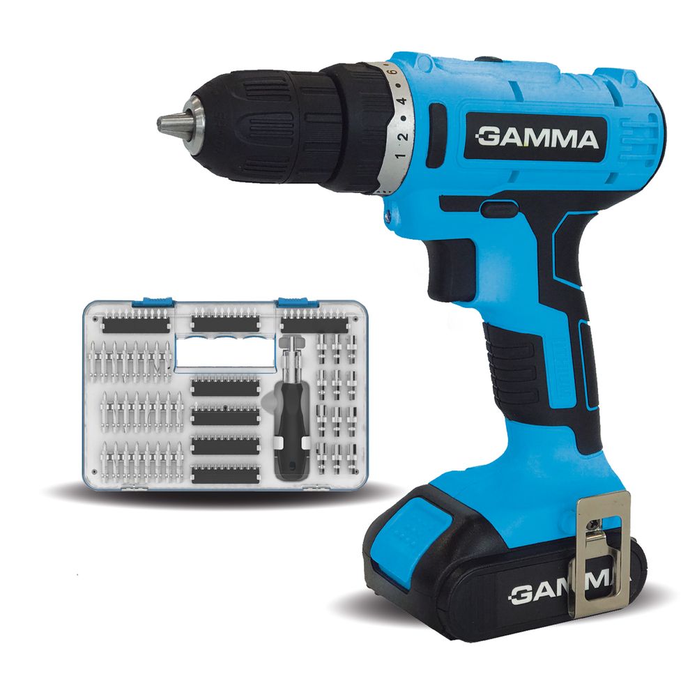 Kit-de-Taladro-Atornillador-a-Bateria---Juego-de-Puntas--107-piezas----G19992AR Kit-de-Taladro-Atornillador-a-Bateria---Juego-de-Puntas--107-piezas----G19992AR
