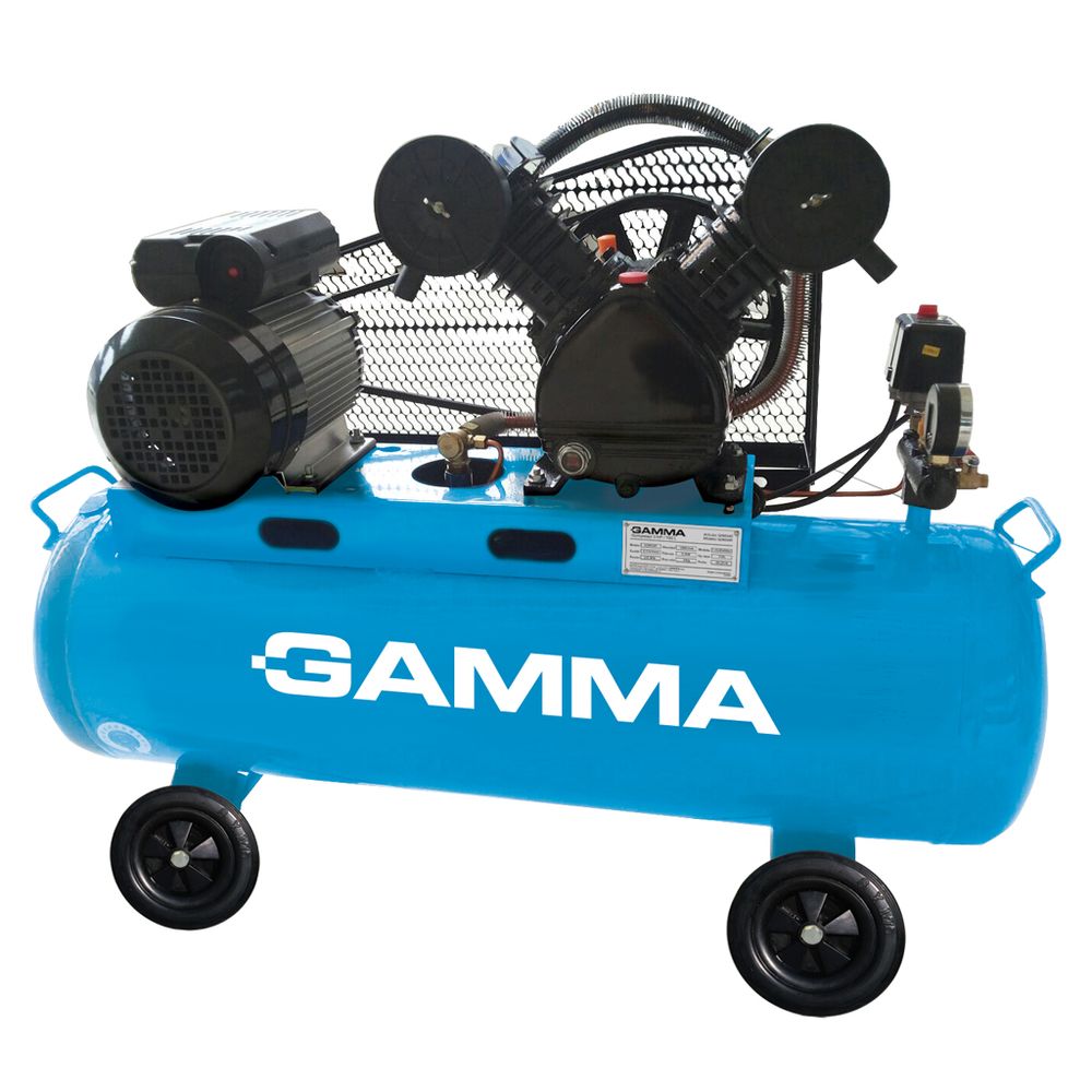 Compresor de aire bicilíndrico de alta recuperación 100 litros 3 HP monofásico - G2803AR G2803AR Compresor de aire bicilíndrico de alta recuperación 100 litros 3 HP monofásico - G2803AR G2803AR